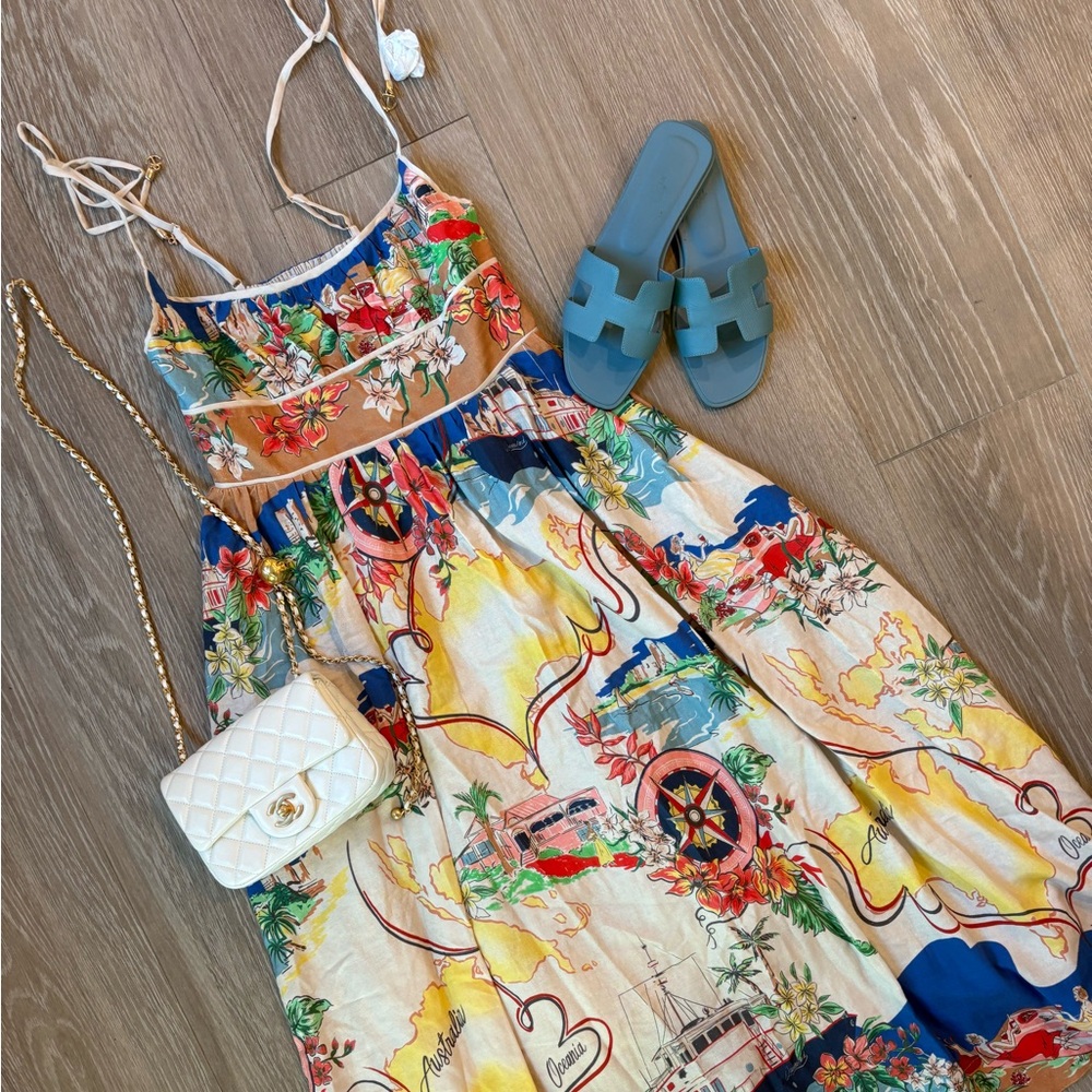 Christian Lacroix Multicolor Floral Dress